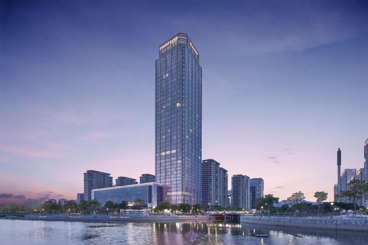 Courtyard By Marriott Wenzhou Yueqing Hotel Bagian luar foto